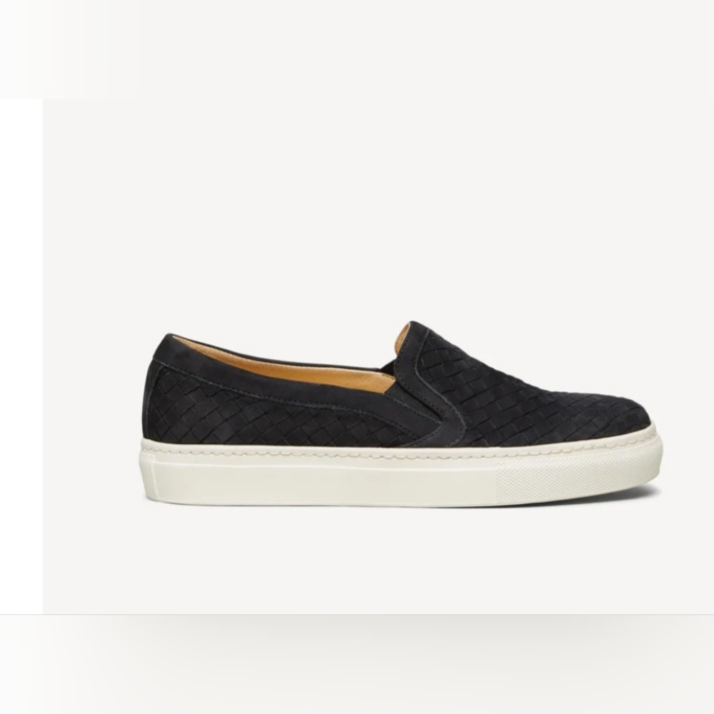 M.Gemi Black Suede Flats